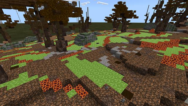 Screenshot of the Minecraft Bedrock Marketplace product No Man's Land Roleplay created by Team Visionary.