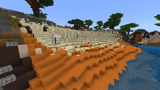 Screenshot of the Minecraft Bedrock Marketplace product Otter Cove created by Team Visionary.
