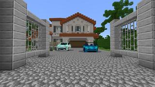 Screenshot of the Minecraft Bedrock Marketplace product Otter Cove created by Team Visionary.