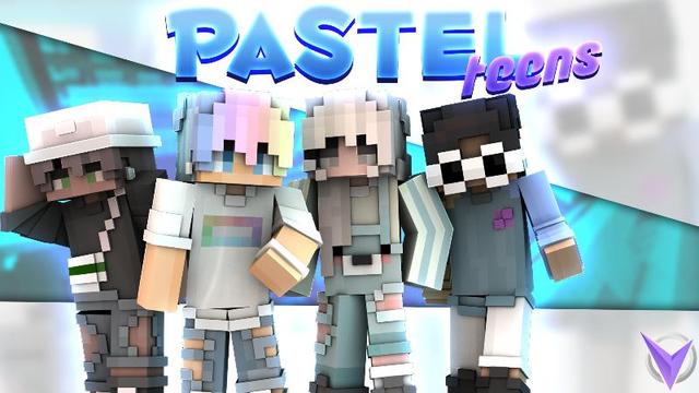 Thumbnail of the Minecraft Bedrock Marketplace product Pastel Teens created by Team Visionary.