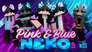 Thumbnail of the Minecraft Bedrock Marketplace product Pink & Blue Neko created by Team Visionary.