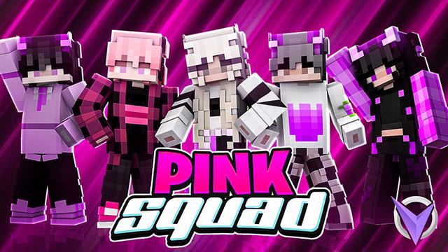 Thumbnail of the Minecraft Bedrock Marketplace product Pink Squad created by Team Visionary.
