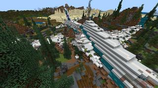 Screenshot of the Minecraft Bedrock Marketplace product Plane Crash Survival created by Team Visionary.
