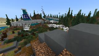 Screenshot of the Minecraft Bedrock Marketplace product Plane Crash Survival created by Team Visionary.