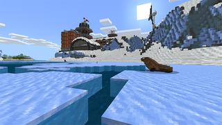 Screenshot of the Minecraft Bedrock Marketplace product Polar Station Survival created by Team Visionary.