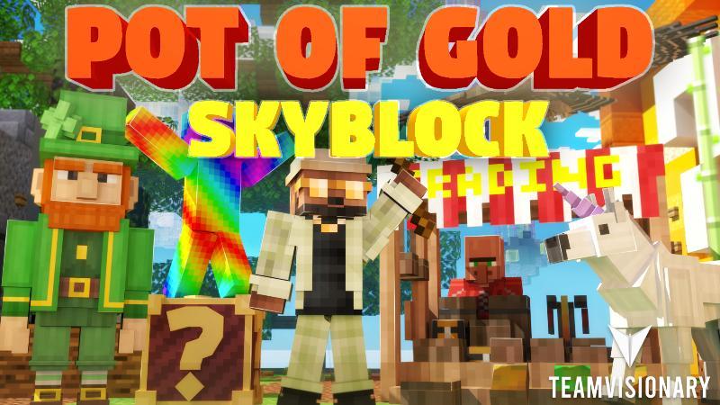 Pot of Gold Skyblock by Team Visionary | CHUNK - Minecraft Bedrock ...
