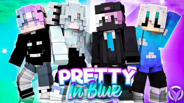 Thumbnail of the Minecraft Bedrock Marketplace product Pretty in Blue created by Team Visionary.
