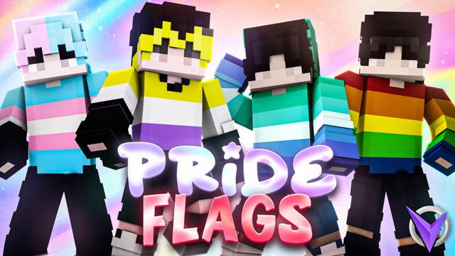 Thumbnail of the Minecraft Bedrock Marketplace product Pride Flags created by Team Visionary.