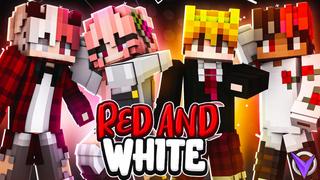 Thumbnail of the Minecraft Bedrock Marketplace product Red and White created by Team Visionary.