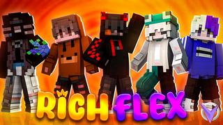 Thumbnail of the Minecraft Bedrock Marketplace product Rich Flex created by Team Visionary.