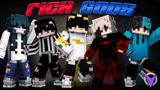 Thumbnail of the Minecraft Bedrock Marketplace product Rich Gods created by Team Visionary.