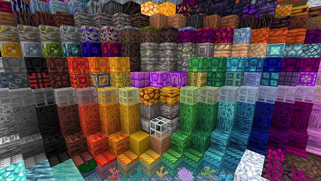 Screenshot of the Minecraft Bedrock Marketplace product Science Fiction Textures created by Team Visionary.
