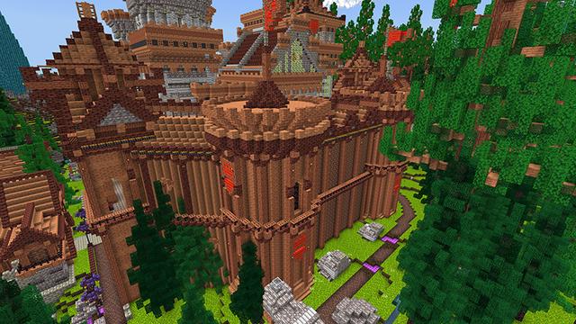 Screenshot of the Minecraft Bedrock Marketplace product Science Fiction Textures created by Team Visionary.