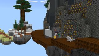 Screenshot of the Minecraft Bedrock Marketplace product Sky Monsters Wolf created by Team Visionary.