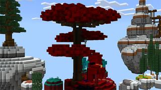 Screenshot of the Minecraft Bedrock Marketplace product Sky Monsters Wolf created by Team Visionary.