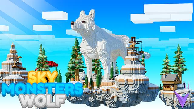 Thumbnail of the Minecraft Bedrock Marketplace product Sky Monsters Wolf created by Team Visionary.