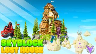 Thumbnail of the Minecraft Bedrock Marketplace product Skyblock Lost House created by Team Visionary.