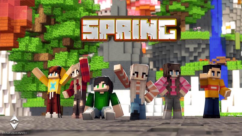 Spring by Team Visionary | CHUNK - Minecraft Bedrock Marketplace Explorer