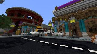 Screenshot of the Minecraft Bedrock Marketplace product Sublime City created by Team Visionary.