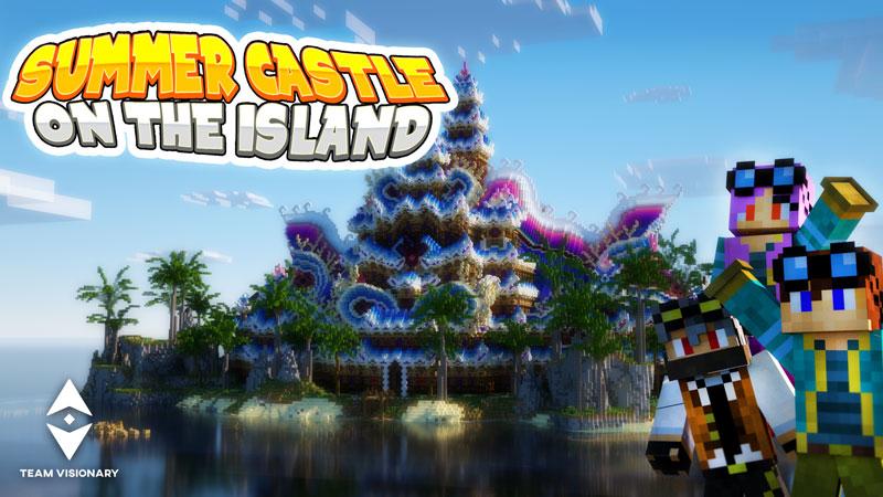 Summer Castle on The Island by Team Visionary | CHUNK - Minecraft ...