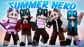 Thumbnail of the Minecraft Bedrock Marketplace product Summer Neko created by Team Visionary.