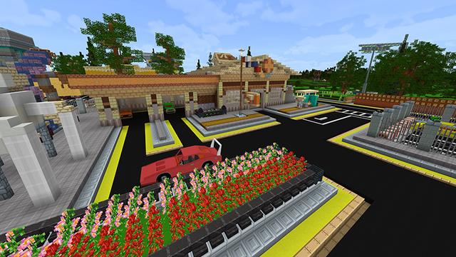 Screenshot of the Minecraft Bedrock Marketplace product Toys Mashup created by Team Visionary.