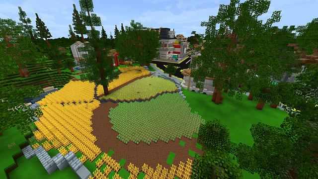 Screenshot of the Minecraft Bedrock Marketplace product Toys Mashup created by Team Visionary.