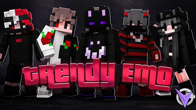 Thumbnail of the Minecraft Bedrock Marketplace product Trendy Emo created by Team Visionary.