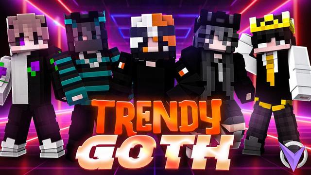 Thumbnail of the Minecraft Bedrock Marketplace product Trendy Goth created by Team Visionary.