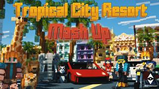 Thumbnail of the Minecraft Bedrock Marketplace product Tropical City Resort created by Team Visionary.