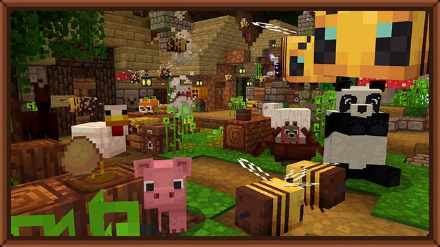 Screenshot of the Minecraft Bedrock Marketplace product Twisty created by Team Visionary.