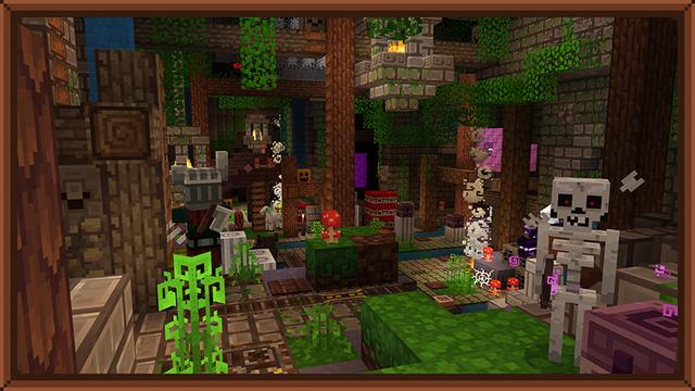 Screenshot of the Minecraft Bedrock Marketplace product Twisty created by Team Visionary.