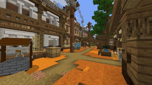Screenshot of the Minecraft Bedrock Marketplace product Wacky West Mashup created by Team Visionary.
