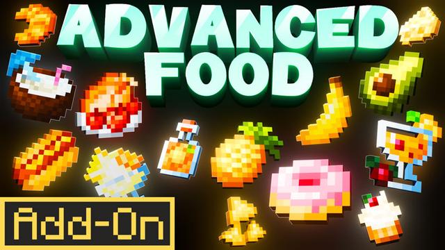 Thumbnail of the Minecraft Bedrock Marketplace product Advanced Food created by Team VoidFeather.