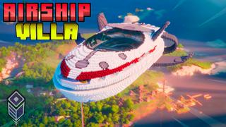 Thumbnail of the Minecraft Bedrock Marketplace product Airship Villa created by Team VoidFeather.