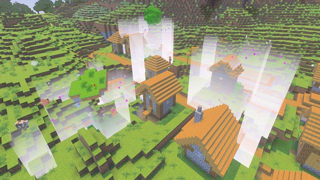 Screenshot of the Minecraft Bedrock Marketplace product Black Hole created by Team VoidFeather.