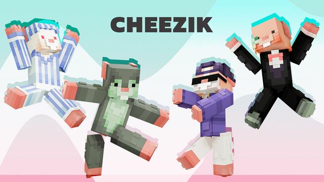 Thumbnail of the Minecraft Bedrock Marketplace product Cheezik created by Team VoidFeather.