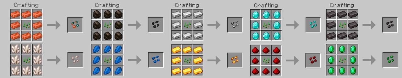 Panorama of the Minecraft Bedrock Marketplace product GROWABLE ORE CROPS created by Team VoidFeather.