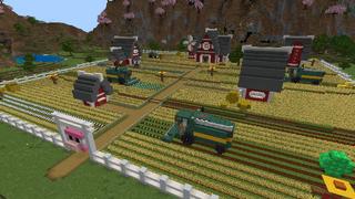 Screenshot of the Minecraft Bedrock Marketplace product GROWABLE ORE CROPS created by Team VoidFeather.