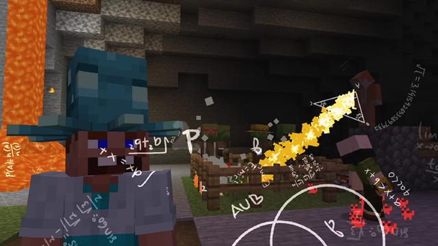 Screenshot of the Minecraft Bedrock Marketplace product Jumppads & Particles Add-On created by Team VoidFeather.
