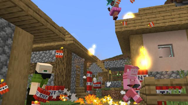 Screenshot of the Minecraft Bedrock Marketplace product Jumppads & Particles Add-On created by Team VoidFeather.