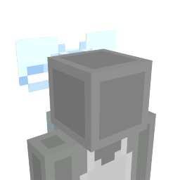 Thumbnail of the Minecraft Bedrock Marketplace product Large Blue Hair Bow created by Team VoidFeather.