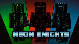 Thumbnail of the Minecraft Bedrock Marketplace product Neon Knights created by Team VoidFeather.