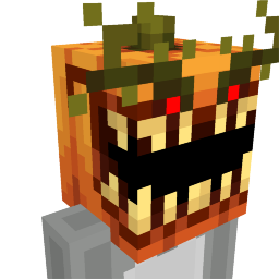 Thumbnail of the Minecraft Bedrock Marketplace product Possessed Pumpkin created by Team VoidFeather.