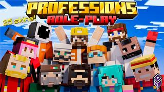 Thumbnail of the Minecraft Bedrock Marketplace product Professions Role-play created by Team VoidFeather.