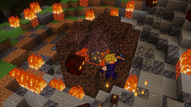 Screenshot of the Minecraft Bedrock Marketplace product Random Events created by Team VoidFeather.
