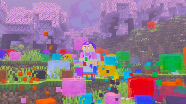 Screenshot of the Minecraft Bedrock Marketplace product Random Events Add-On created by Team VoidFeather.