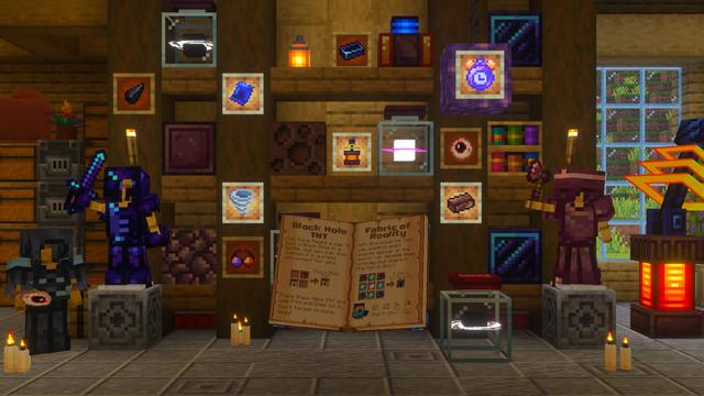 Screenshot of the Minecraft Bedrock Marketplace product Random Events created by Team VoidFeather.