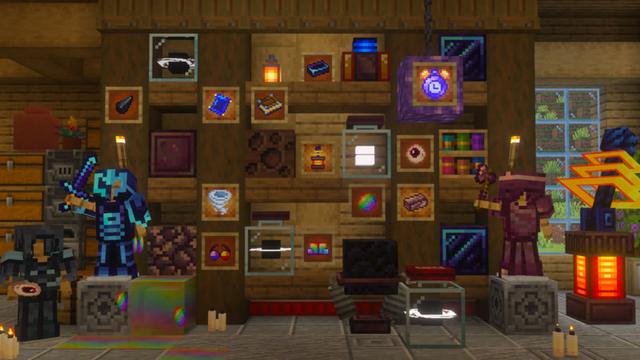 Screenshot of the Minecraft Bedrock Marketplace product Random Events Add-On created by Team VoidFeather.