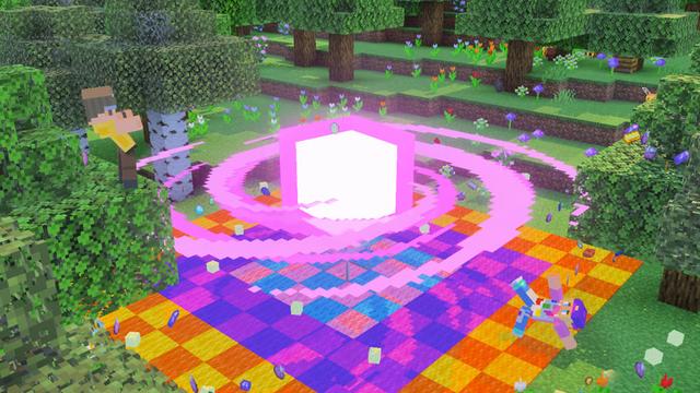 Screenshot of the Minecraft Bedrock Marketplace product Random Events created by Team VoidFeather.